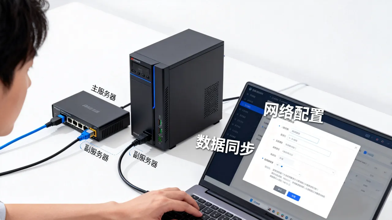 网维怎么配置副服务器？网维大师副服务器怎么设置