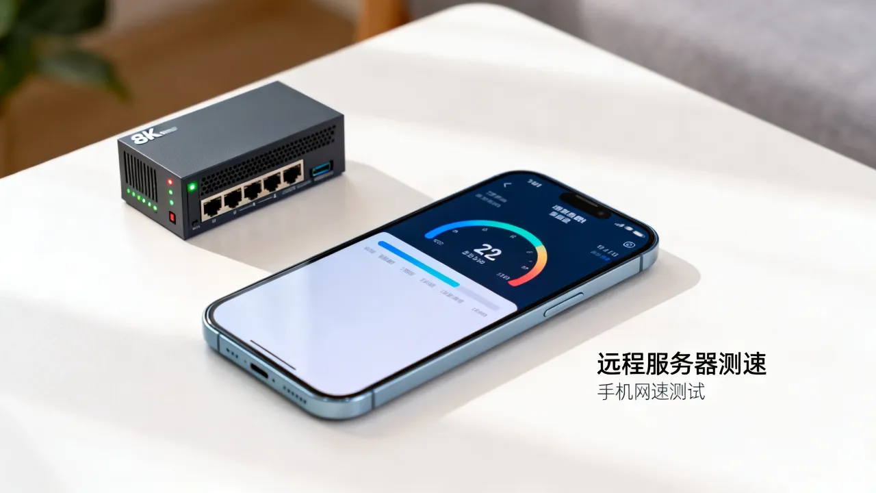 手机怎么测服务器网速？，远程服务器测速方法有哪些？