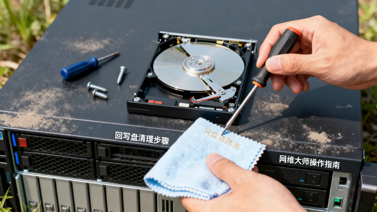 清理网维服务器回写怎么做，网维大师回写盘清理方法