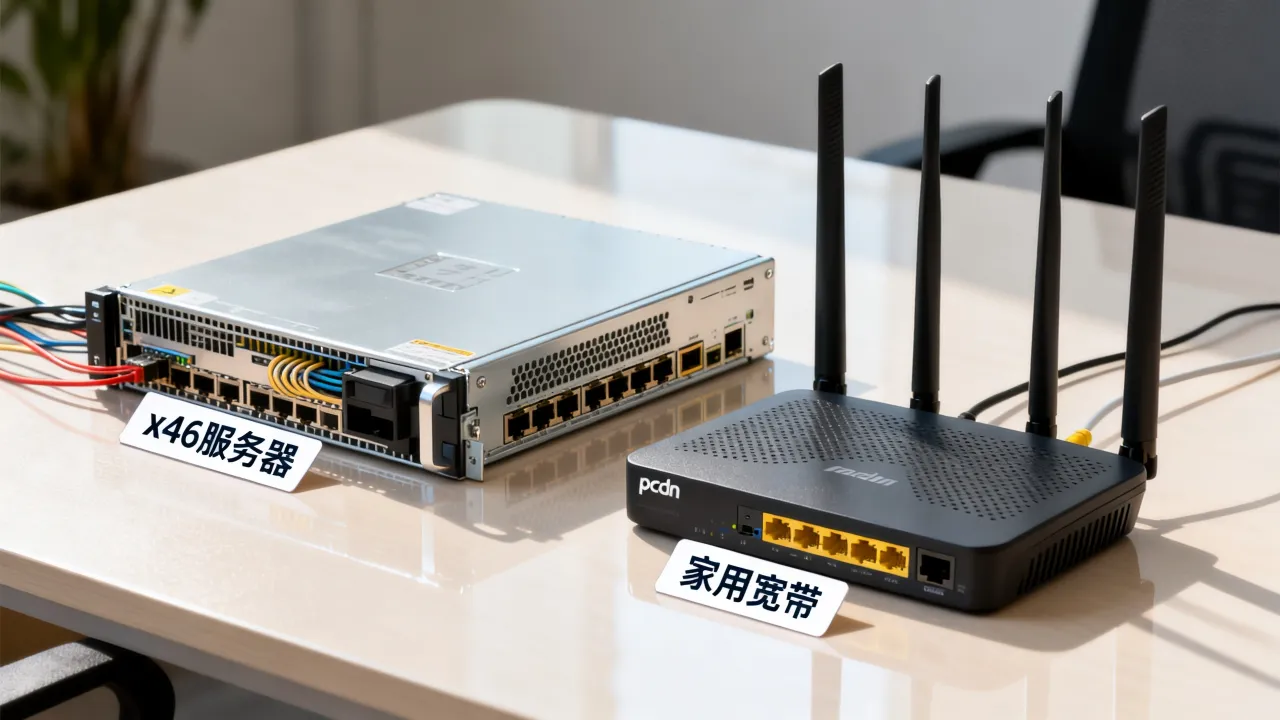 家用宽带配x86服务器能否跑pcdn，pcdn要什么宽带条件