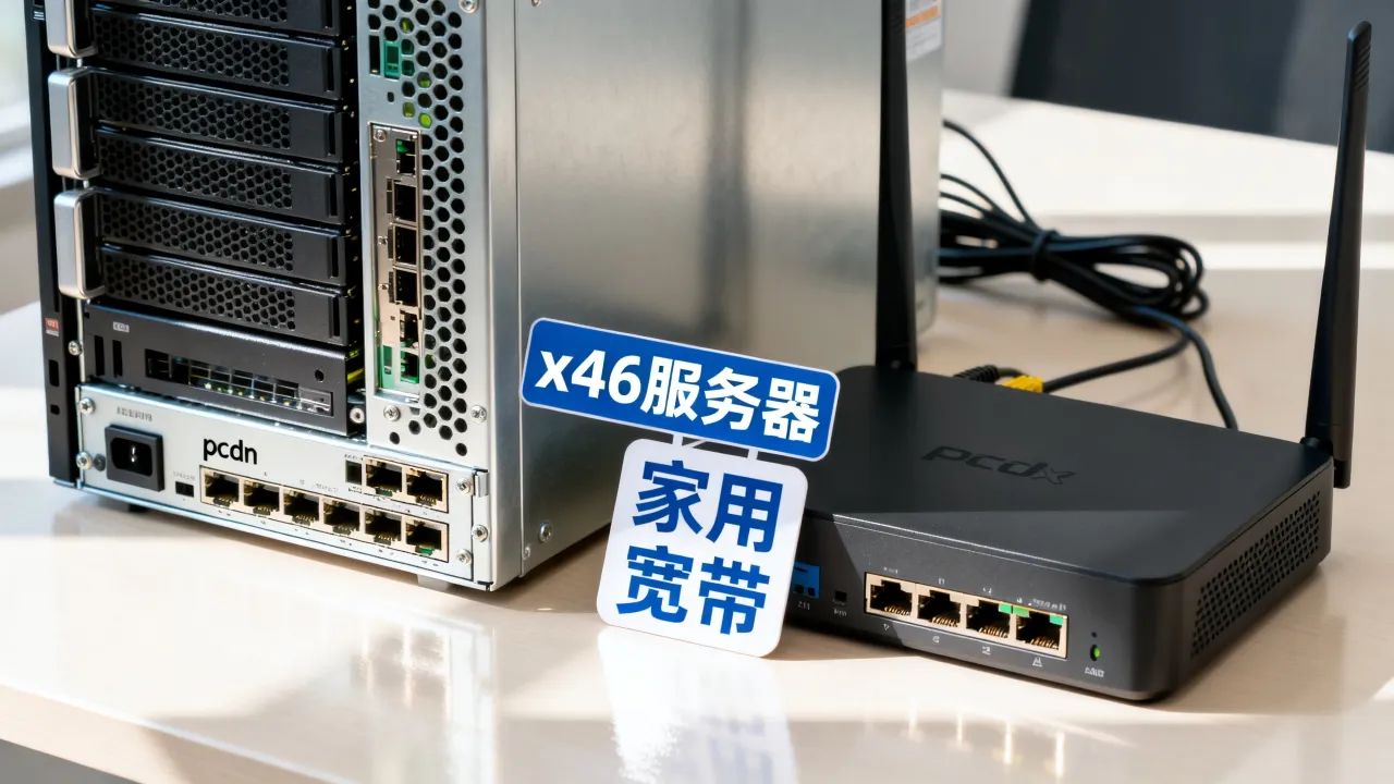 家用宽带配x86服务器能否跑pcdn，pcdn要什么宽带条件