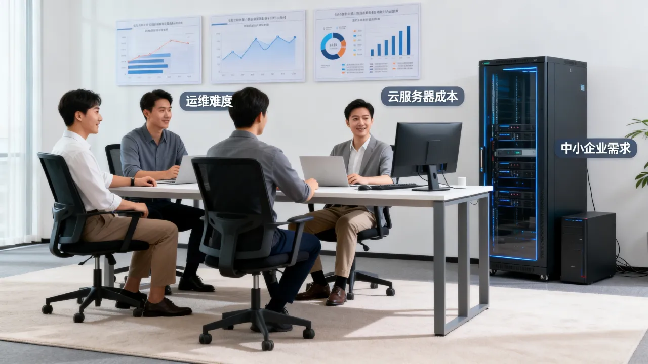 为什么都不用云服务器，中小企业为何不选云主机