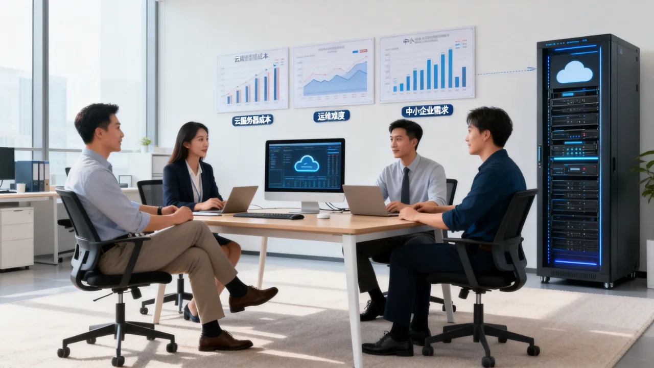 为什么都不用云服务器，中小企业为何不选云主机