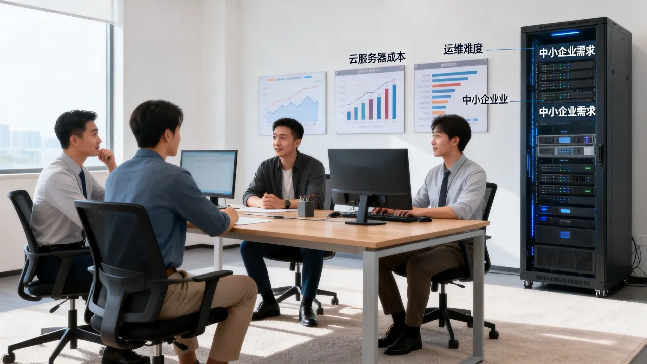 为什么都不用云服务器，中小企业为何不选云主机