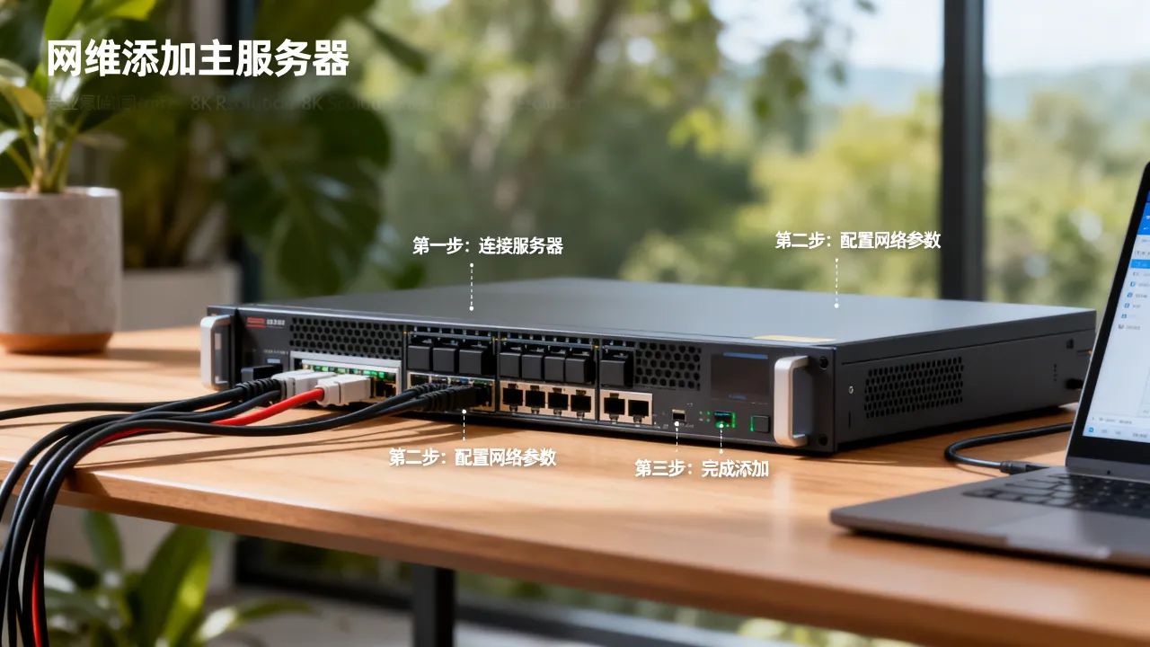 网维添加主服务器怎么做？，网维添加主服务器图文教程