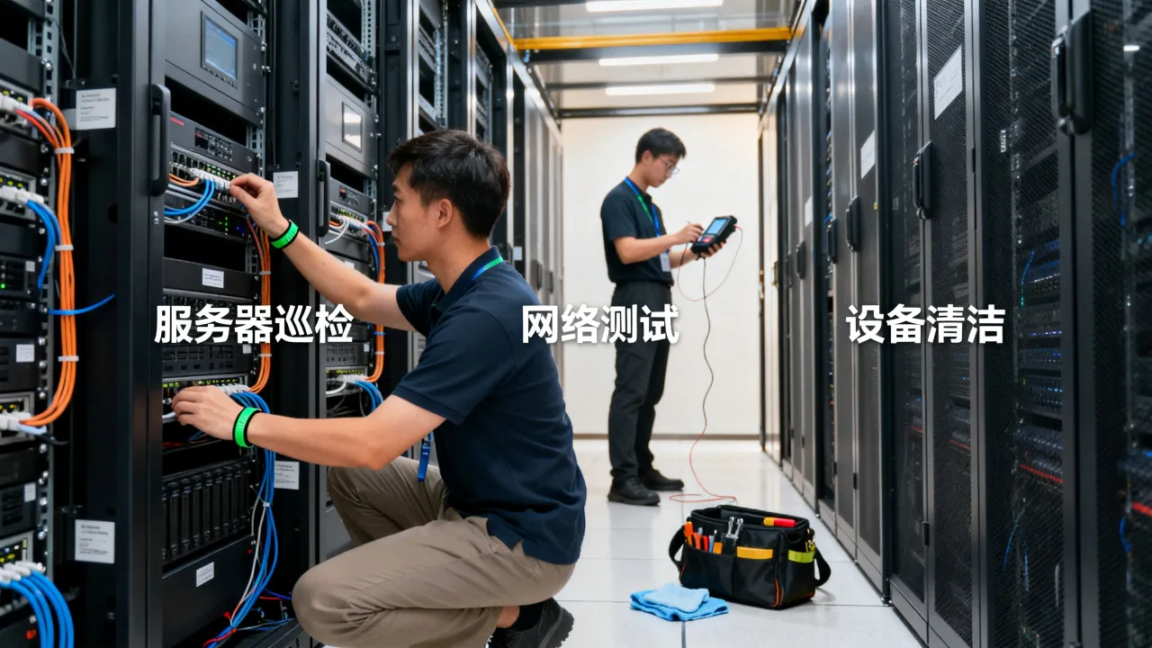 IDC服务器运维工作有哪些？，机房日常维护怎么做？