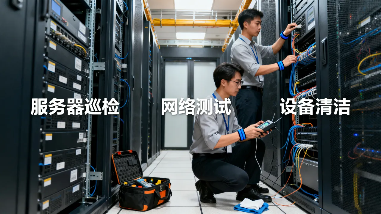 IDC服务器运维工作有哪些？，机房日常维护怎么做？