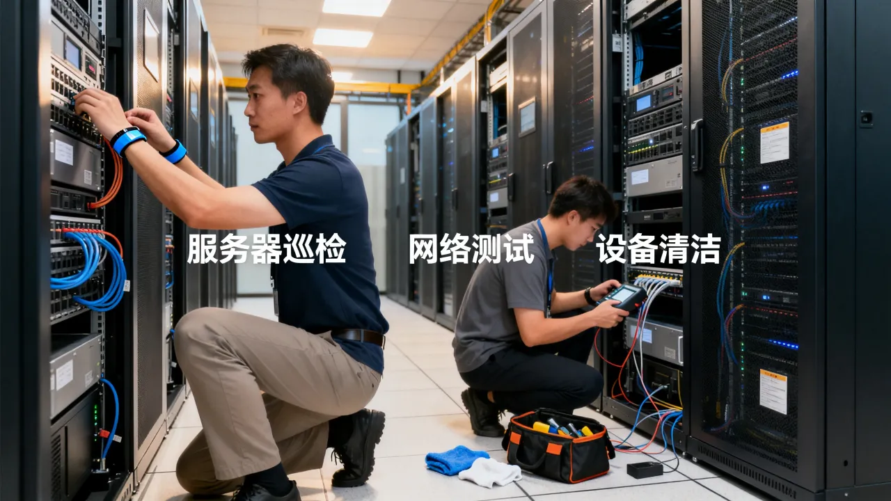 IDC服务器运维工作有哪些？，机房日常维护怎么做？