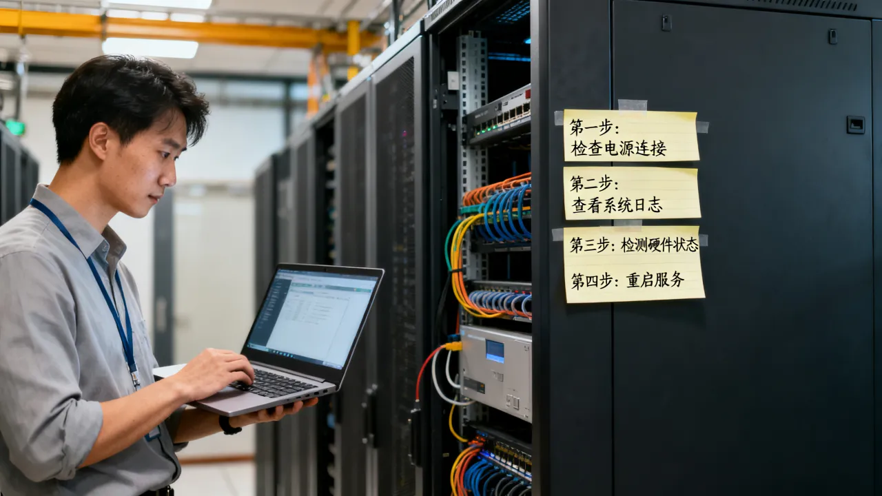 运维服务器故障处理怎么做，服务器故障排查步骤有哪些
