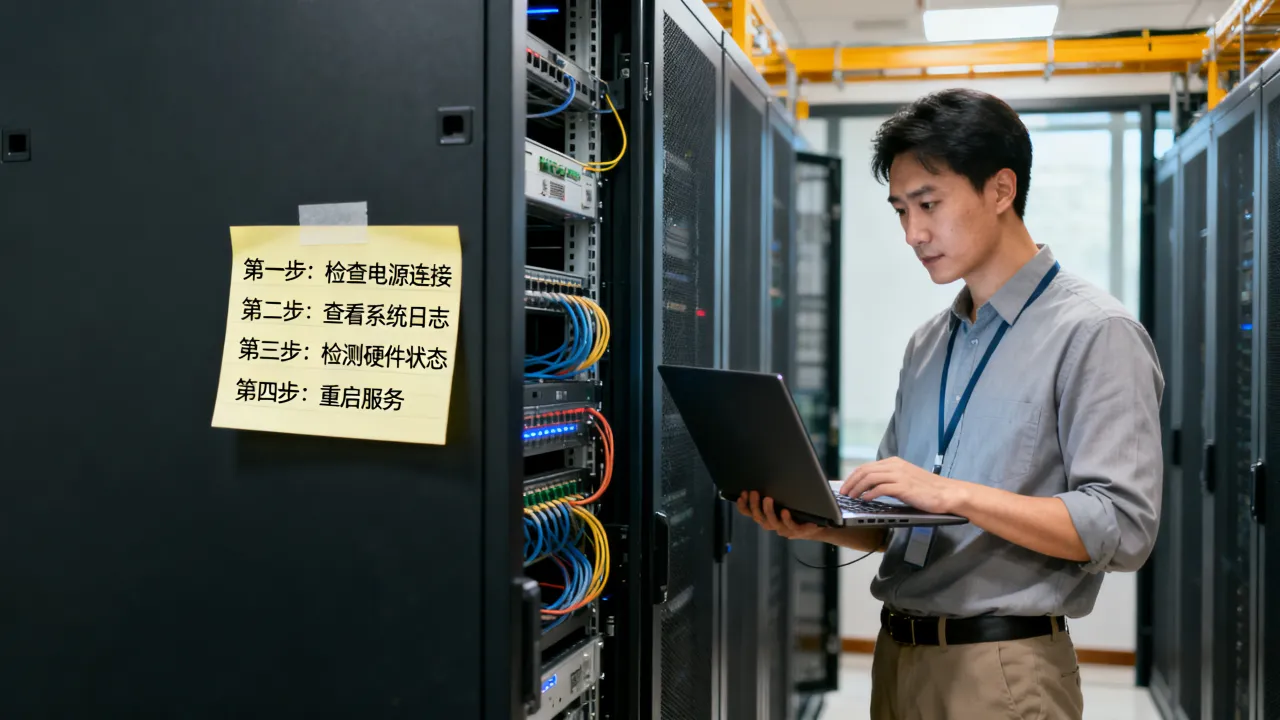 运维服务器故障处理怎么做，服务器故障排查步骤有哪些