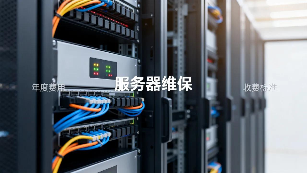服务器维保价格多少钱一年？服务器维护费用收费标准是什么