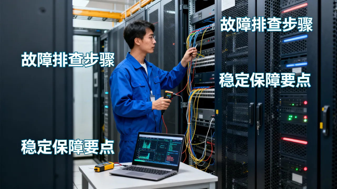 大安服务器运维如何保障稳定，服务器运维故障排查方法有哪些？