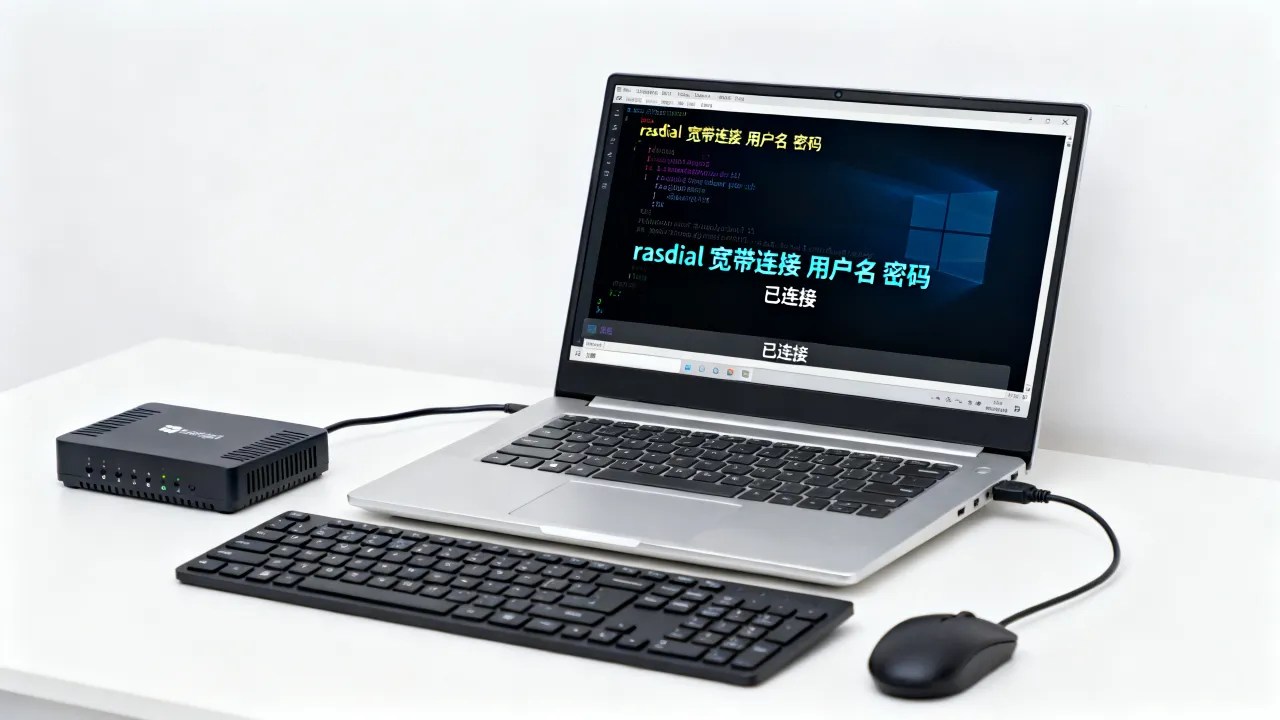 如何用Windows命令直接宽带连接服务器，命令行拨号上网方法