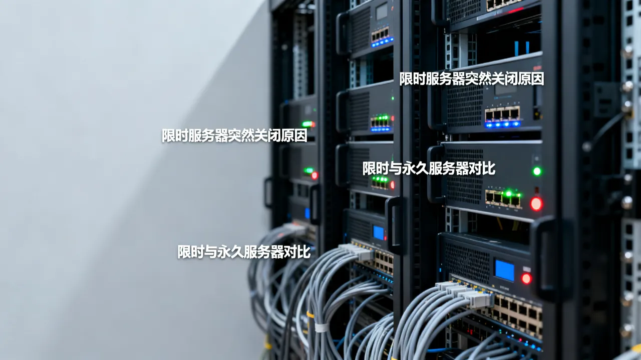 为什么限时服务器会突然关闭，限时服务器和永久服务器哪个好？