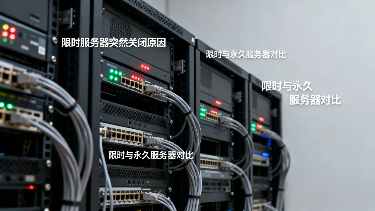 为什么限时服务器会突然关闭，限时服务器和永久服务器哪个好？