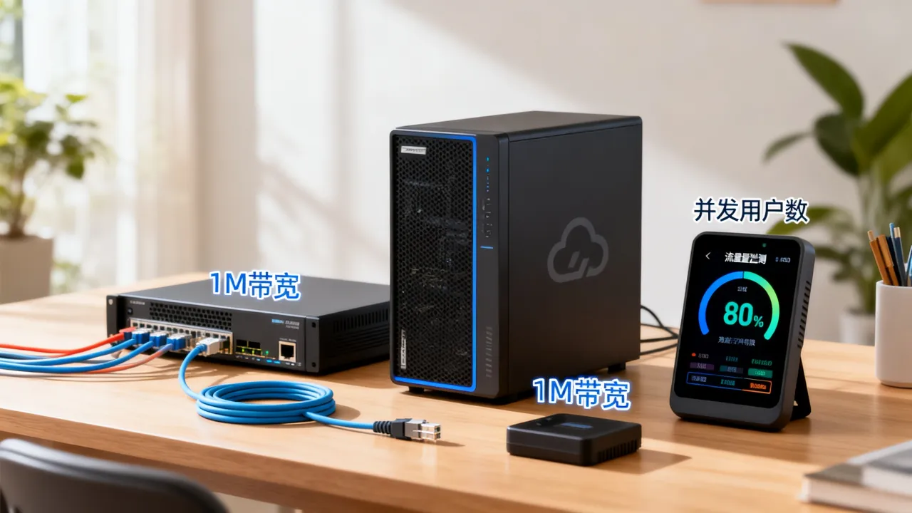 服务器1m宽带能承受多少人?云服务器带宽选择指南 服务器1m宽带能承受多少人?云服务器带宽选择指南