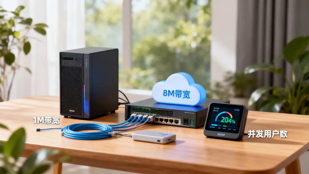 服务器1m宽带能承受多少人?云服务器带宽选择指南 服务器1m宽带能承受多少人?云服务器带宽选择指南