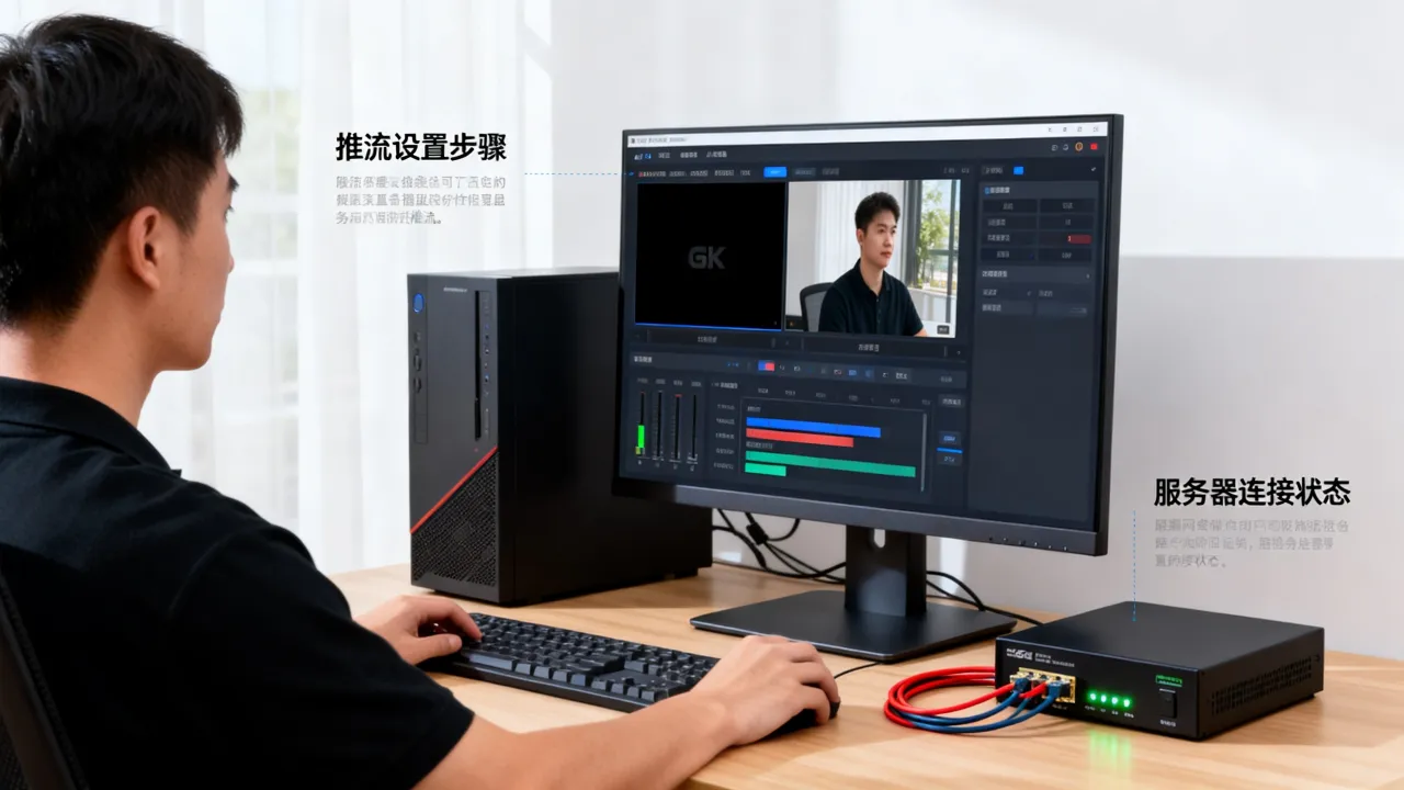 网维怎么在服务器直播，服务器直播推流教程