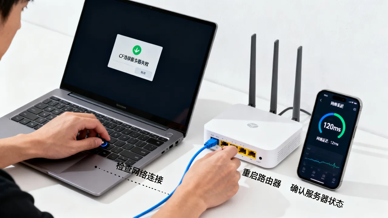 cf为什么无法连接服务器失败，cf连接服务器超时怎么解决