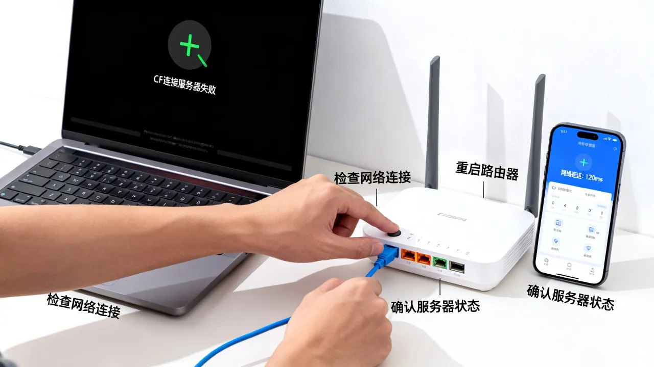 cf为什么无法连接服务器失败，cf连接服务器超时怎么解决