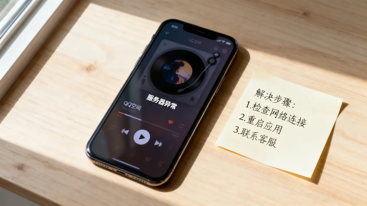 QQ空间音乐播放为什么服务器异常？如何快速解决