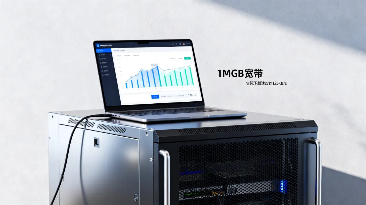 服务器宽带1mgb网速是多少，实际下载速度多少