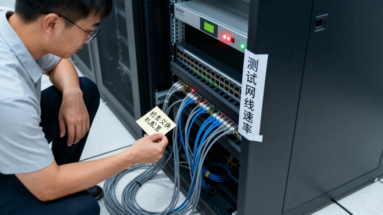 内网服务器网速慢怎么解决，为什么内网传输速度不达标？