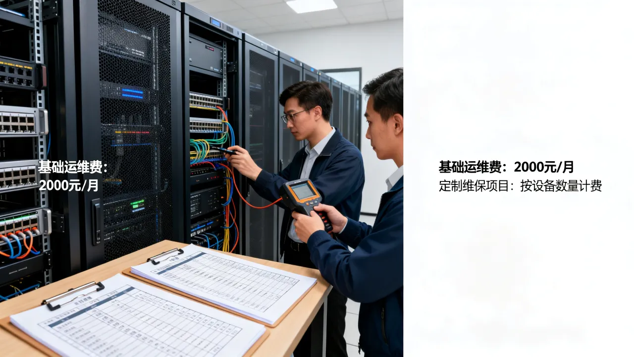 华胜天成服务器运维怎么收费？，华胜天成服务器维保费用