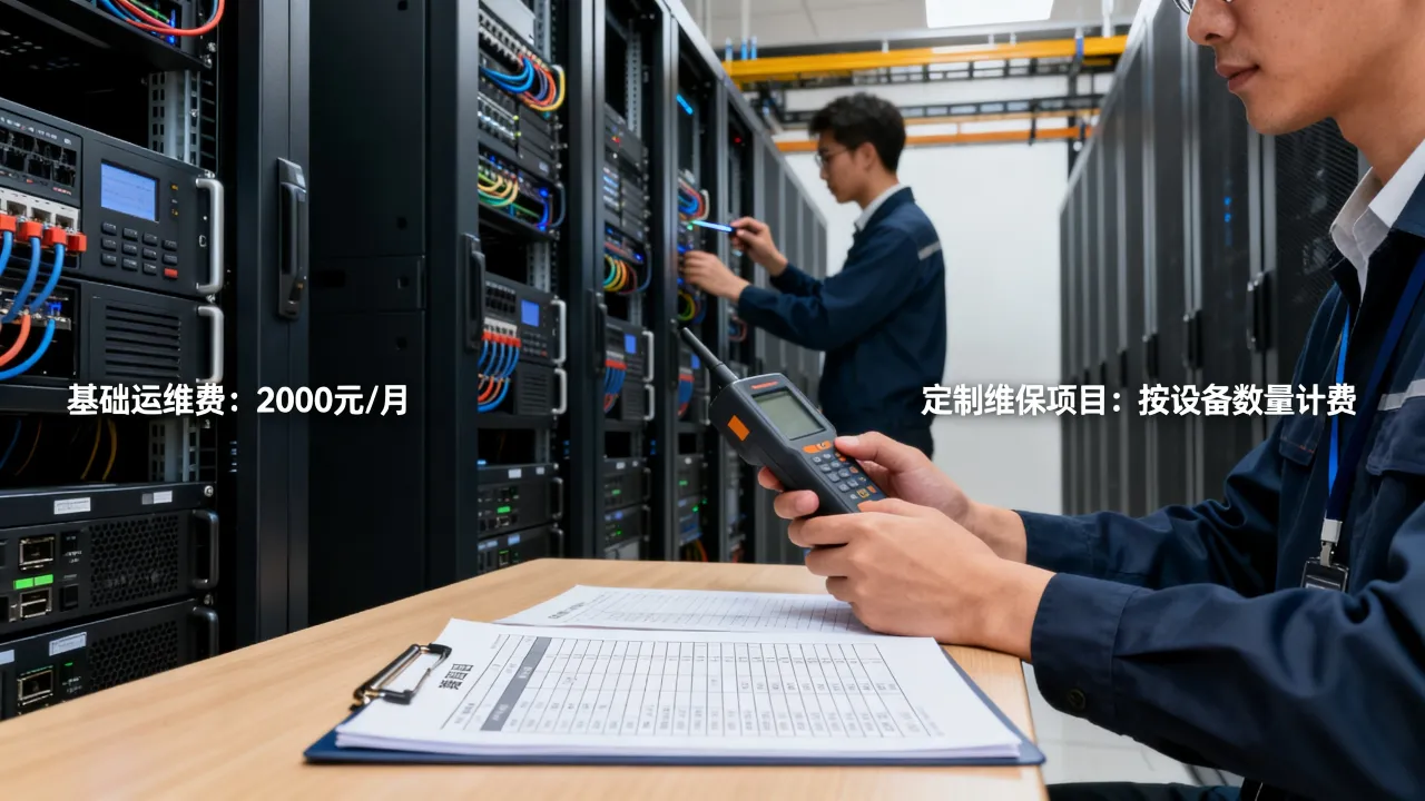 华胜天成服务器运维怎么收费？，华胜天成服务器维保费用