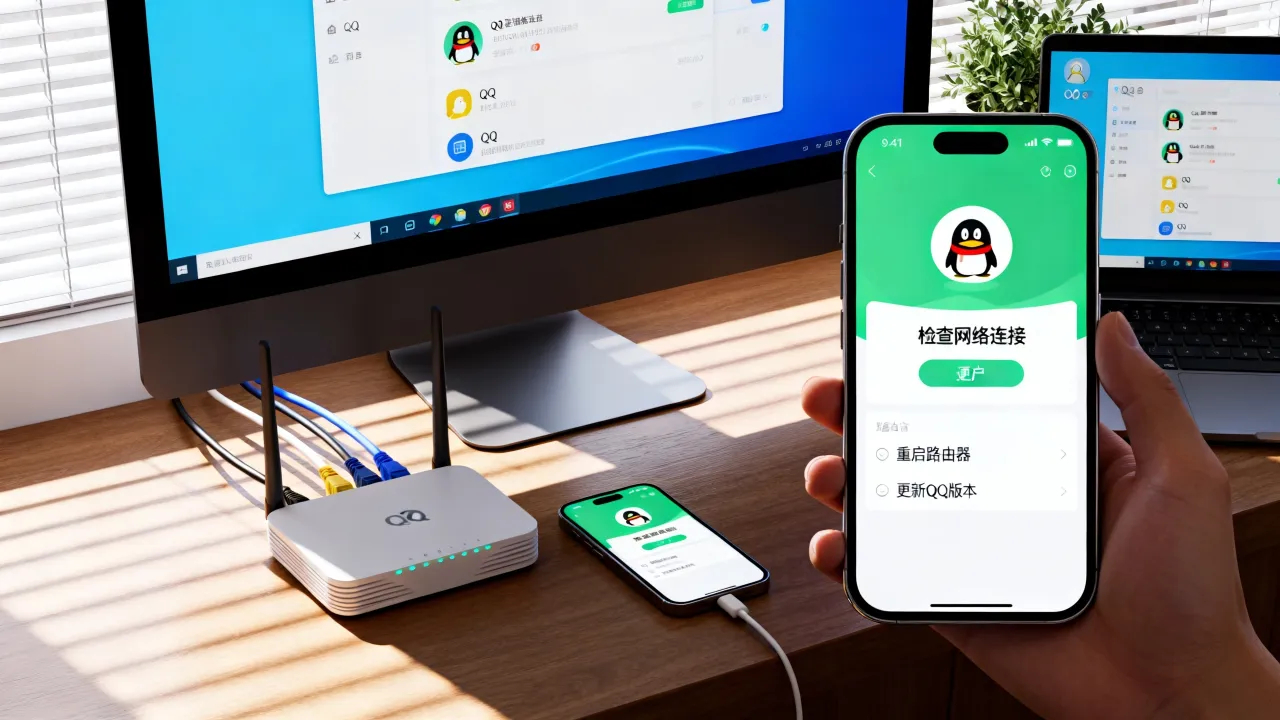 为什么qq的服务器加速不行，qq服务器加速没反应怎么解决