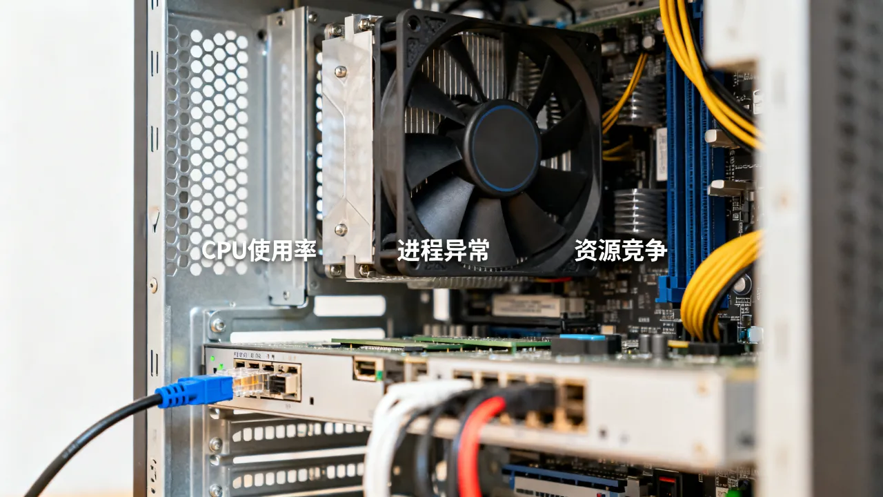 为什么有时候突然服务器CPU很高，是什么原因？
