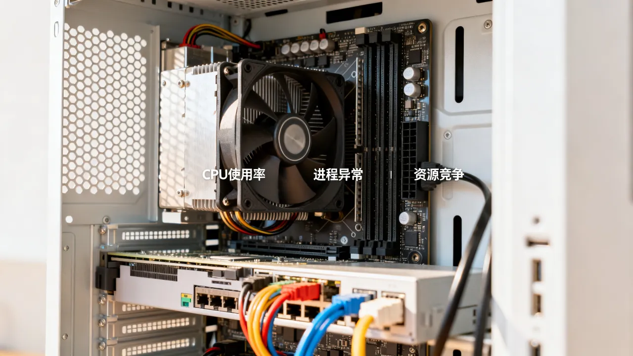 为什么有时候突然服务器CPU很高，是什么原因？
