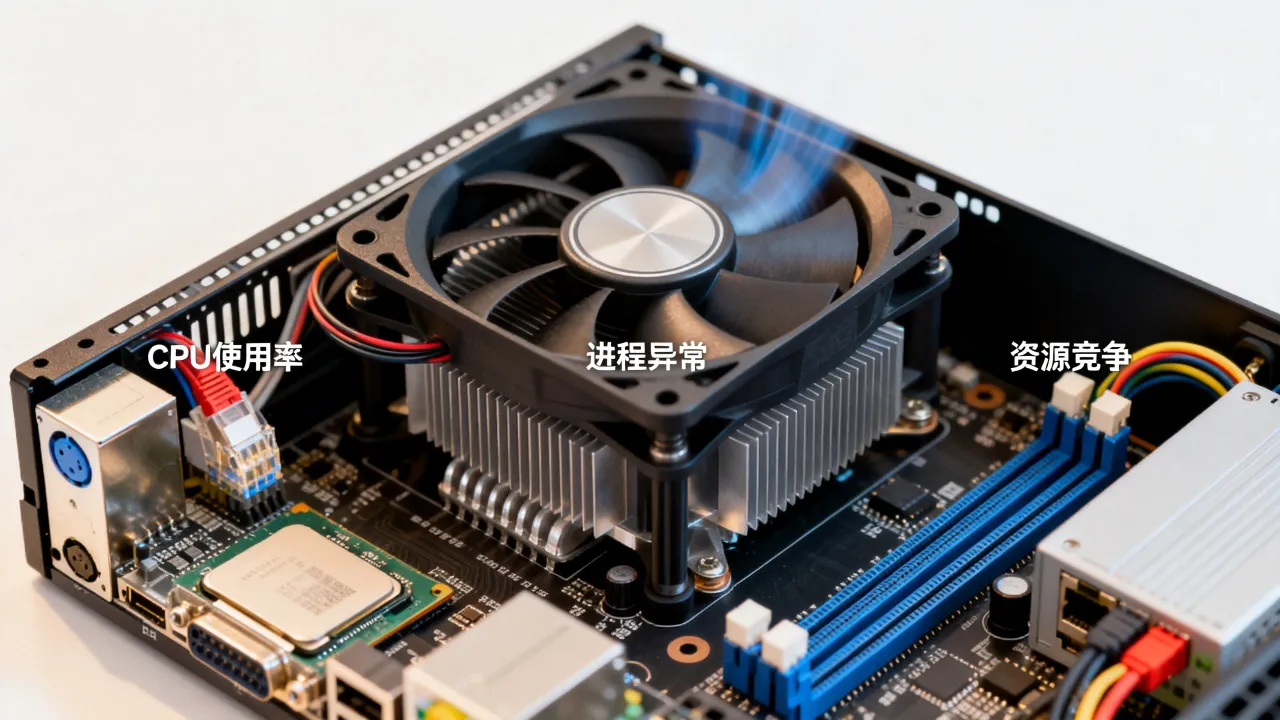 为什么有时候突然服务器CPU很高，是什么原因？
