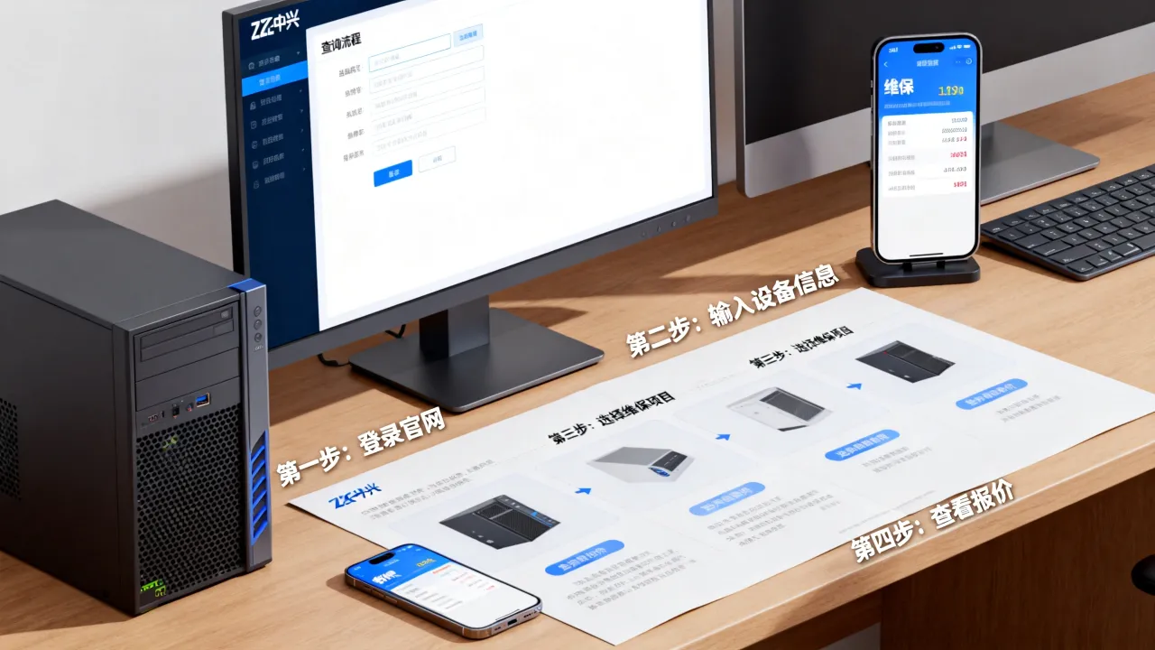 中兴服务器维保查询流程是怎样的，需要多少钱？
