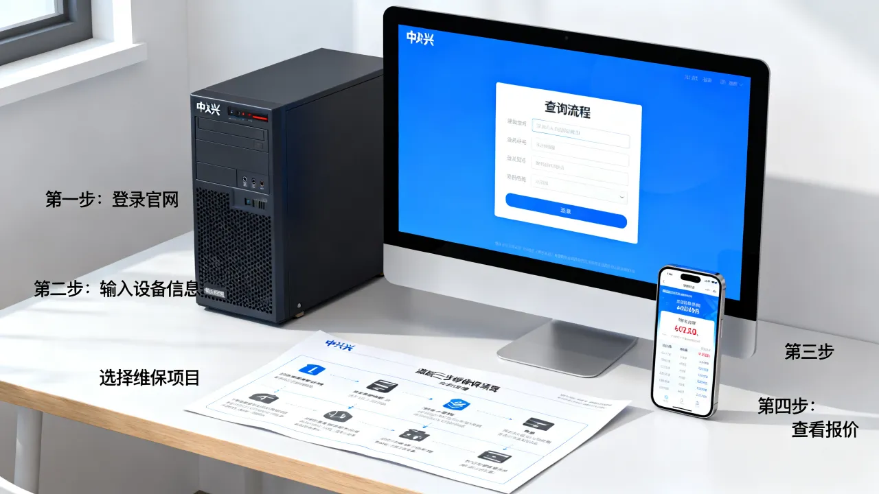 中兴服务器维保查询流程是怎样的，需要多少钱？
