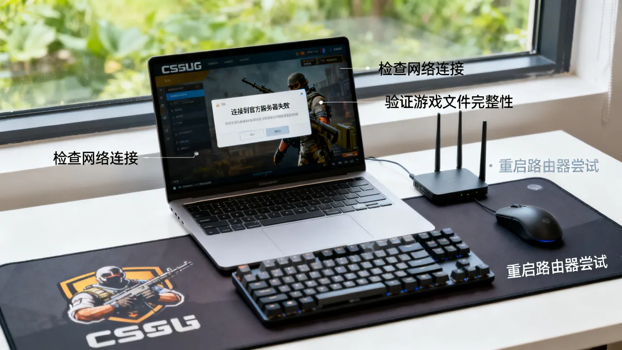 CSGO为什么连接不到官方服务器，CSGO连不上服务器怎么办