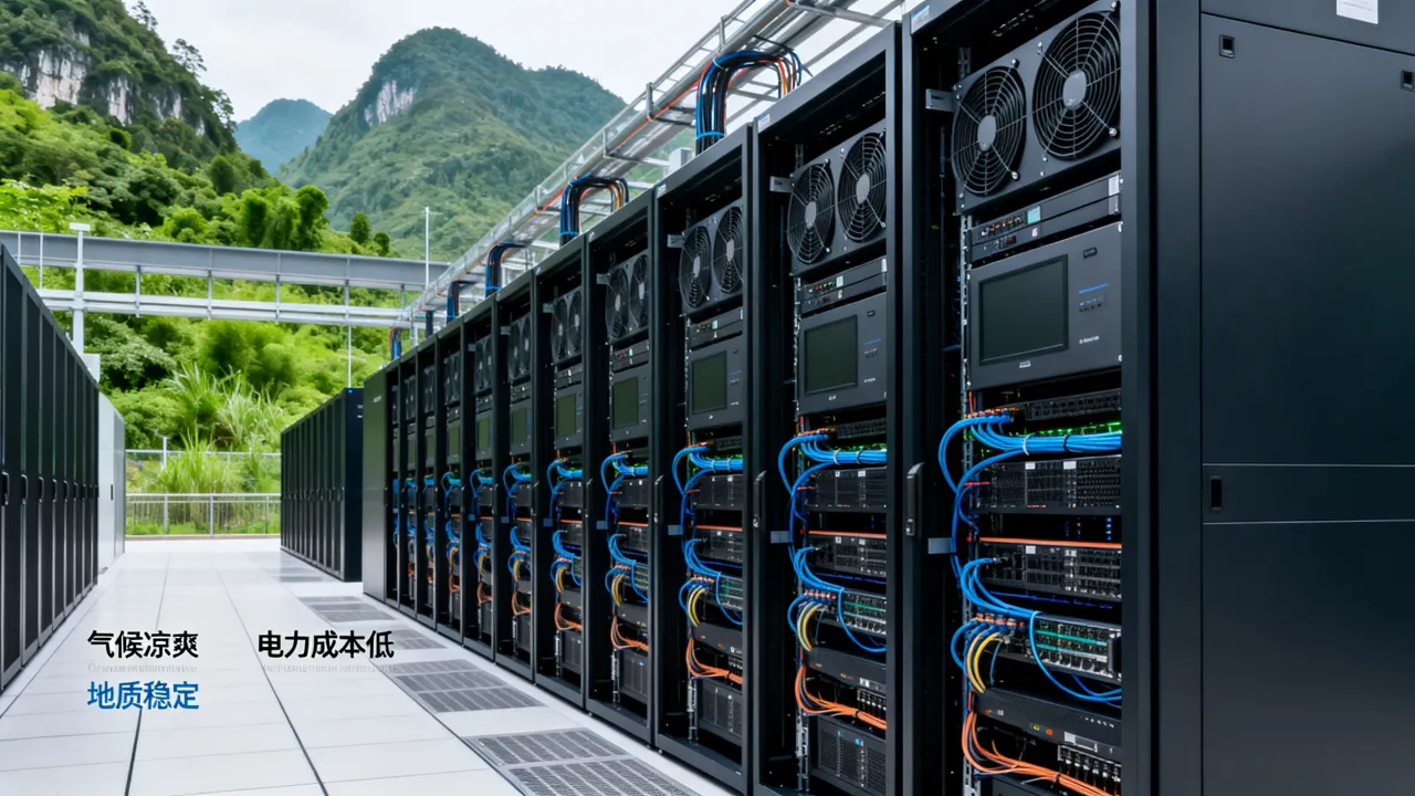 为什么服务器设在贵州，服务器建在贵州有什么优势？
