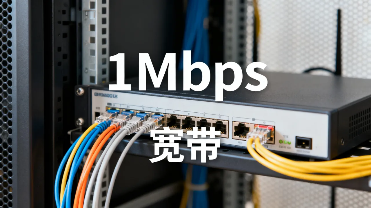 服务器1mbps是多少宽带，1Mbps等于多少兆宽带？
