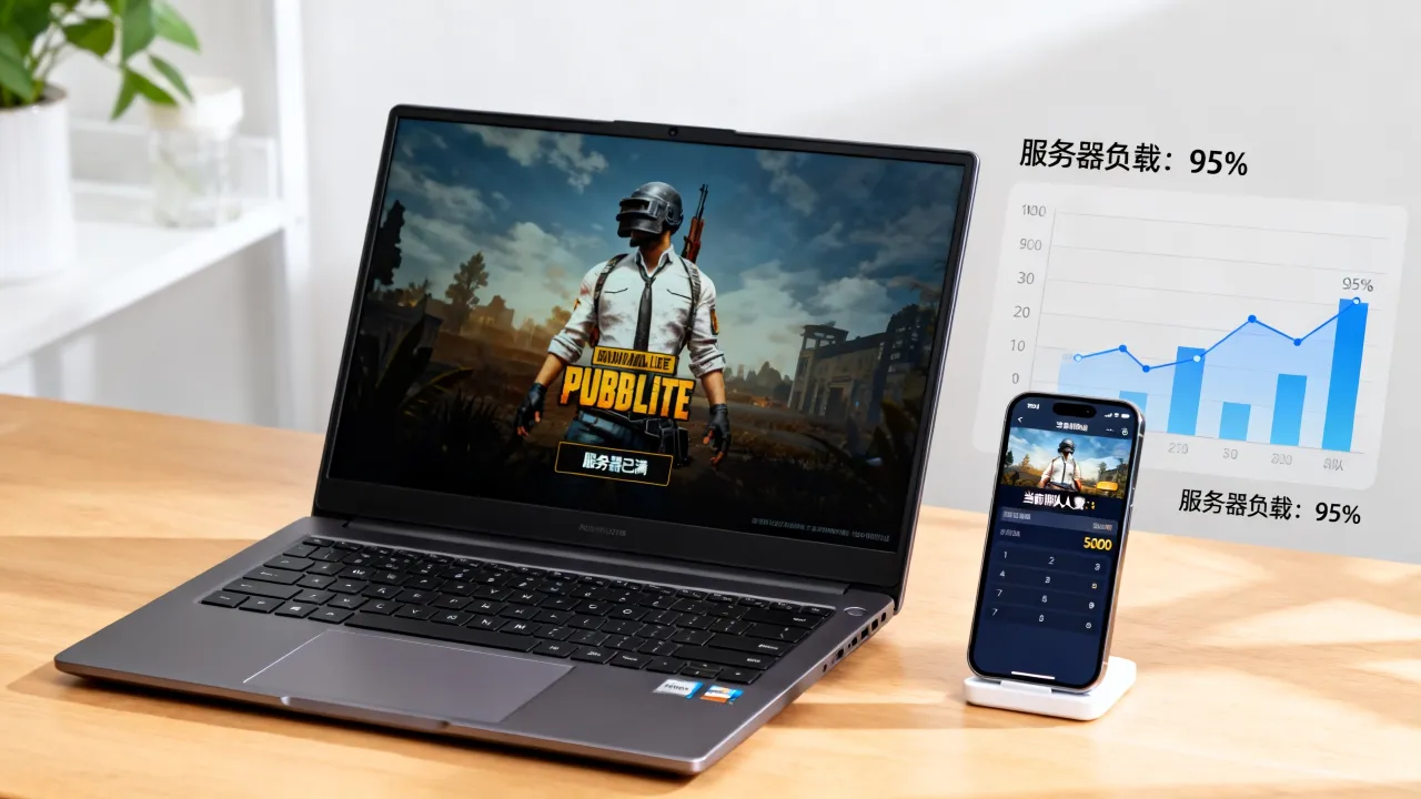 pubglite为什么总是服务器已满，玩pubglite服务器频繁爆满怎么办