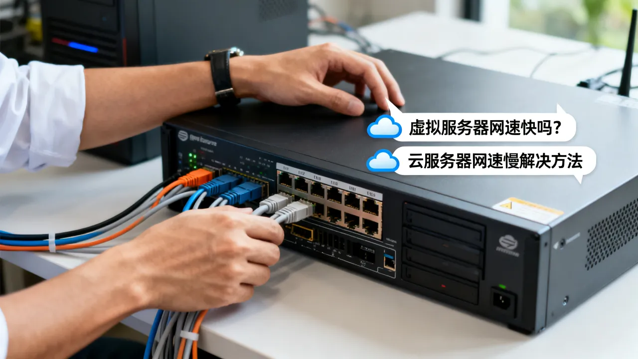 虚拟服务器网速快么，云服务器网速慢怎么解决？