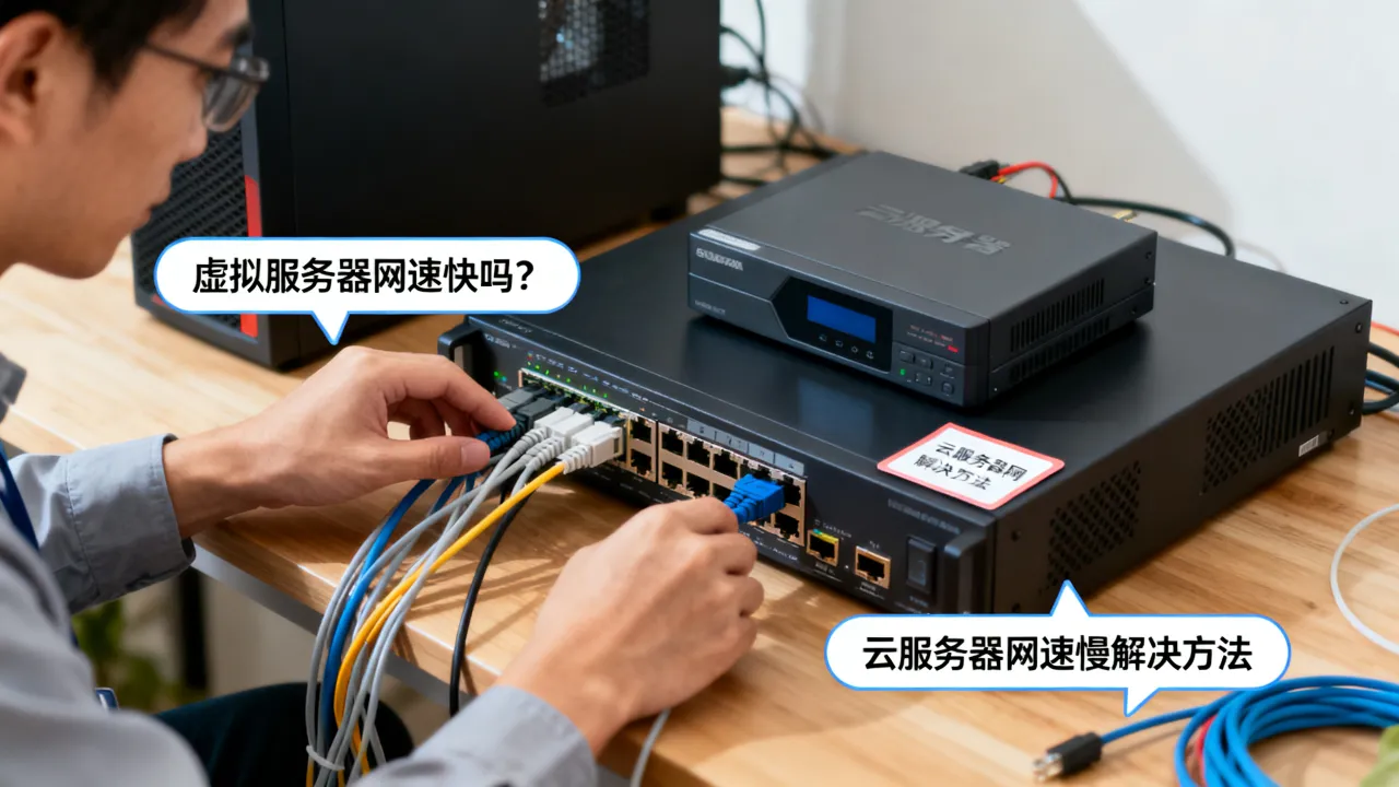 虚拟服务器网速快么，云服务器网速慢怎么解决？