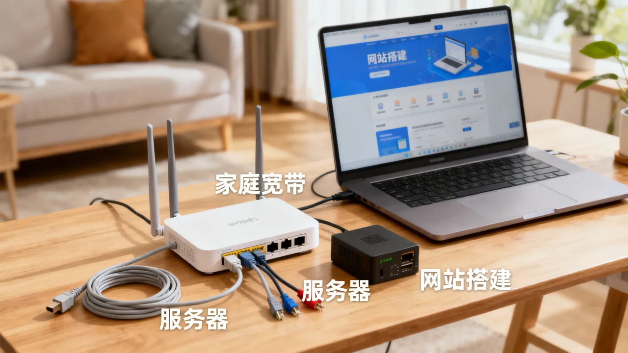 家庭宽带能当服务器吗？家庭宽带搭建网站稳定吗