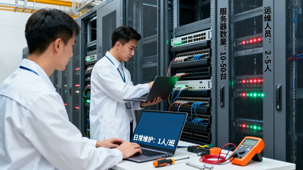 中小型服务器运维需要几个人?运维人数如何合理配置? 中小型服务器运维需要几个人?运维人数如何合理配置?