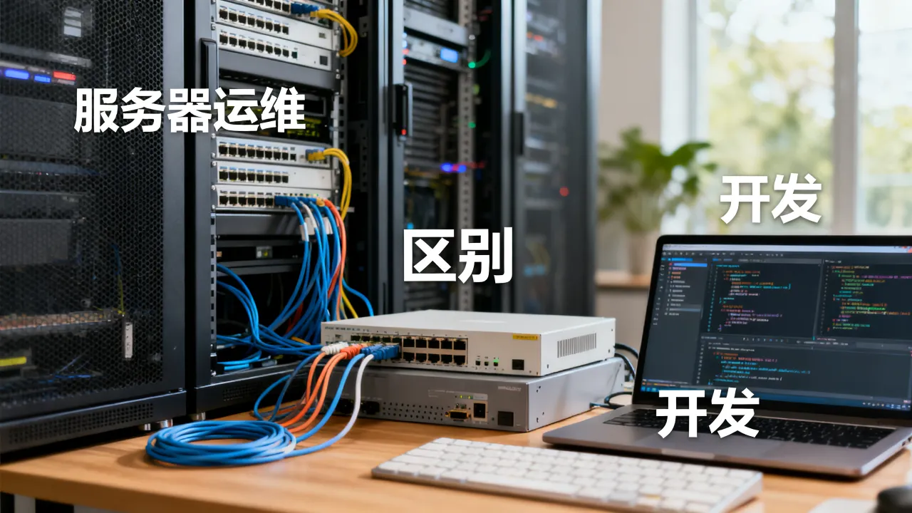 服务器运维与开发哪个好，服务器运维和开发的区别是什么
