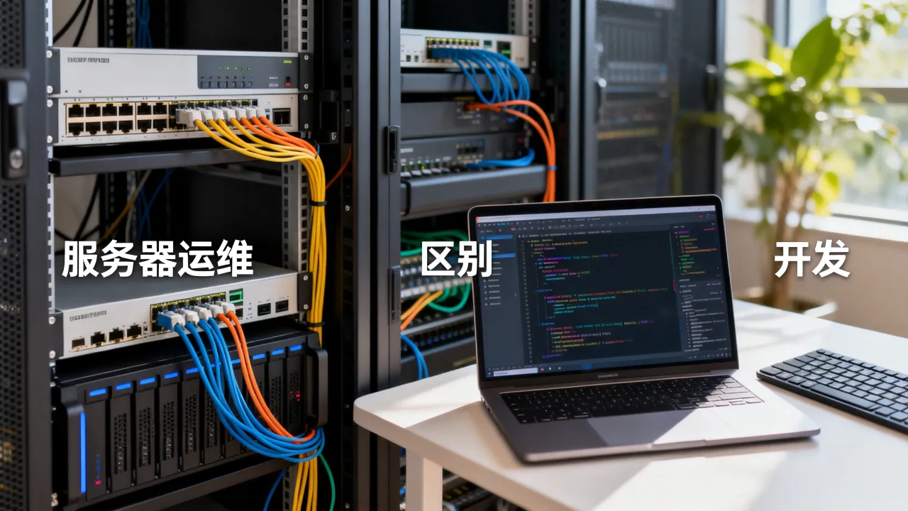 服务器运维与开发哪个好，服务器运维和开发的区别是什么