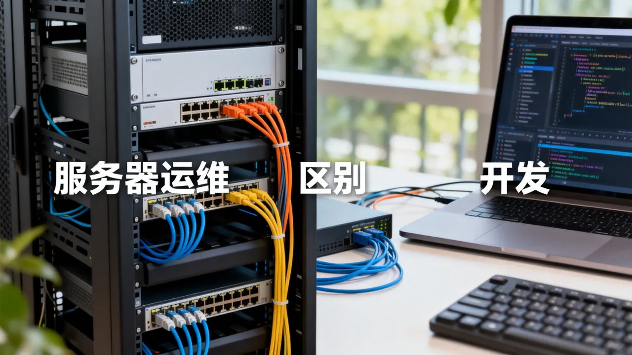 服务器运维与开发哪个好，服务器运维和开发的区别是什么