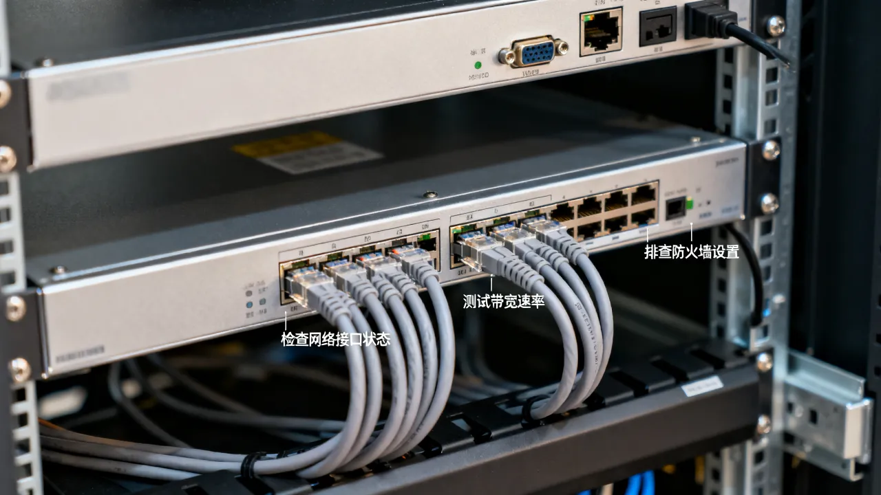 服务器上怎么调网速慢？服务器网速慢怎么排查解决？