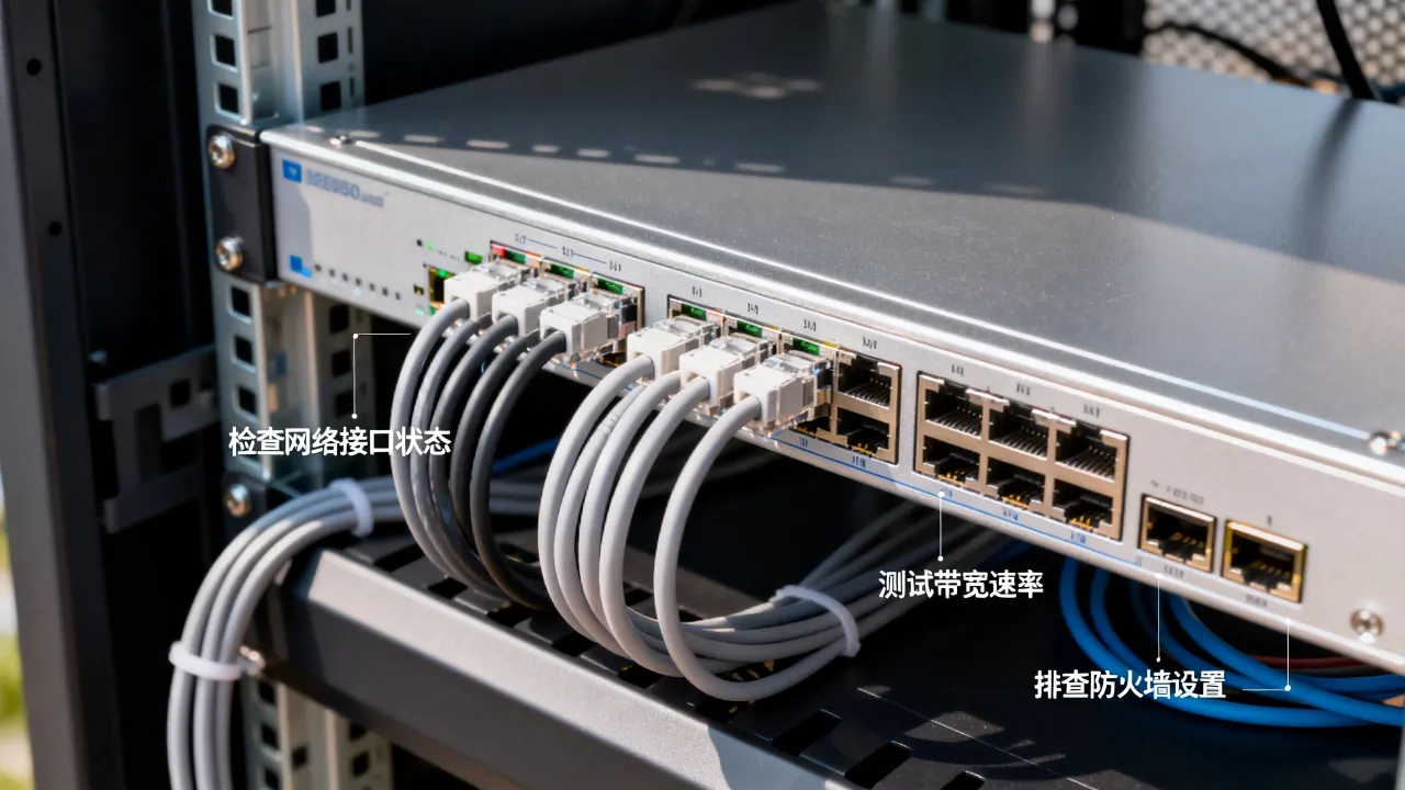 服务器上怎么调网速慢？服务器网速慢怎么排查解决？