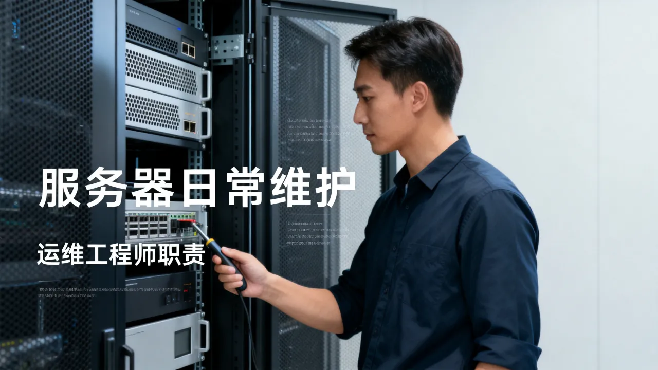 运维要搞服务器吗，运维工程师需要负责服务器维护吗