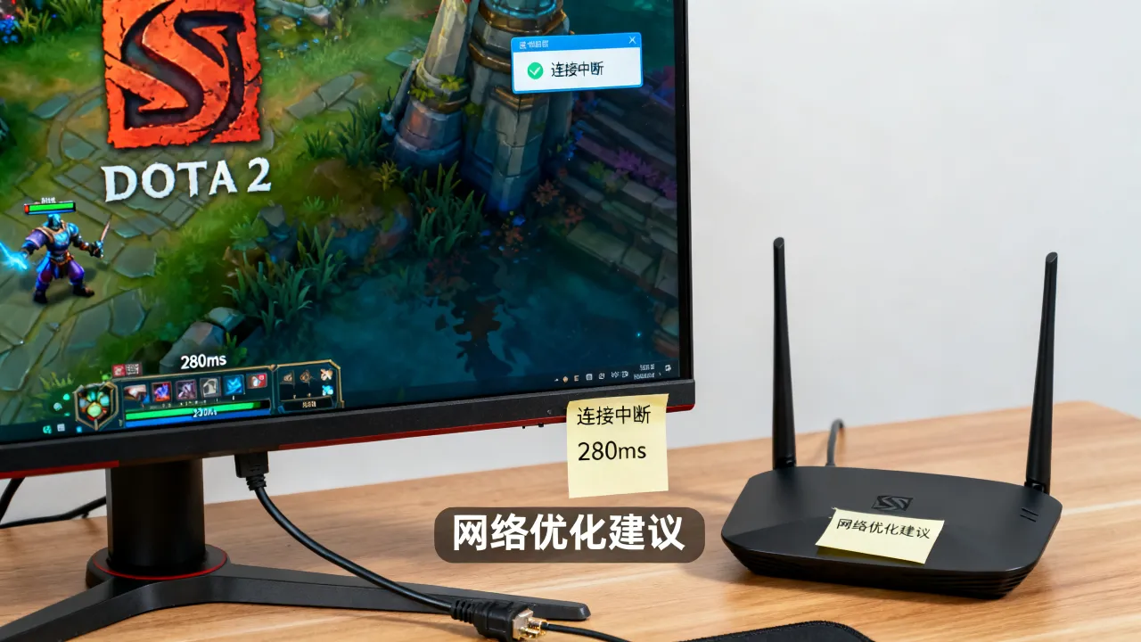 为什么dota服务器老是崩溃，dota2匹配延迟高掉线怎么解决